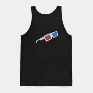 3D Glasses Tank Top